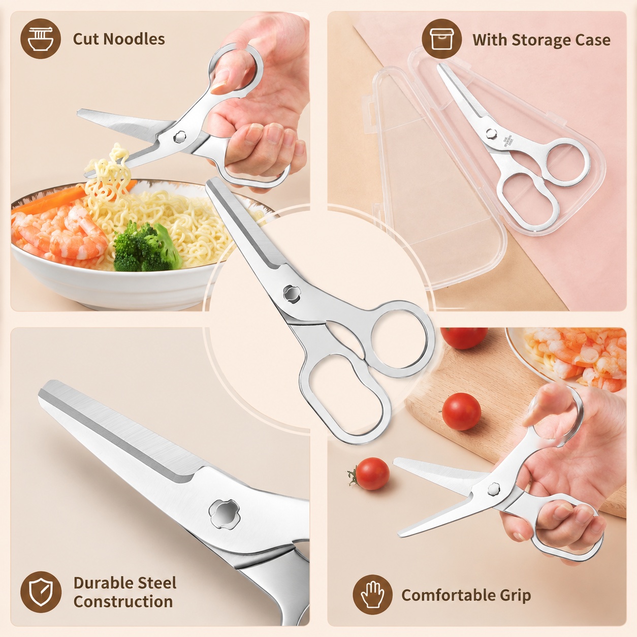 Veggie Baby Food - TUPI Baby Food Scissors - Food-Grade