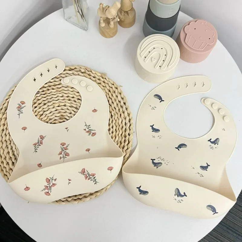 Suit Cute Feeding Bib, Food Bi - Baby Food Oil ulasan dan harga