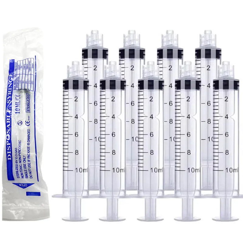 10ml Luer Lock Plastic Syringe - Baby Food Allergy Rash ulasan dan harga
