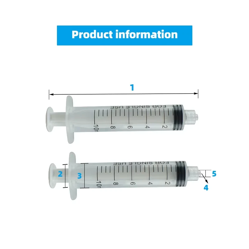 10ml Luer Lock Plastic Syringe - Baby Food Allergy Rash ulasan dan harga
