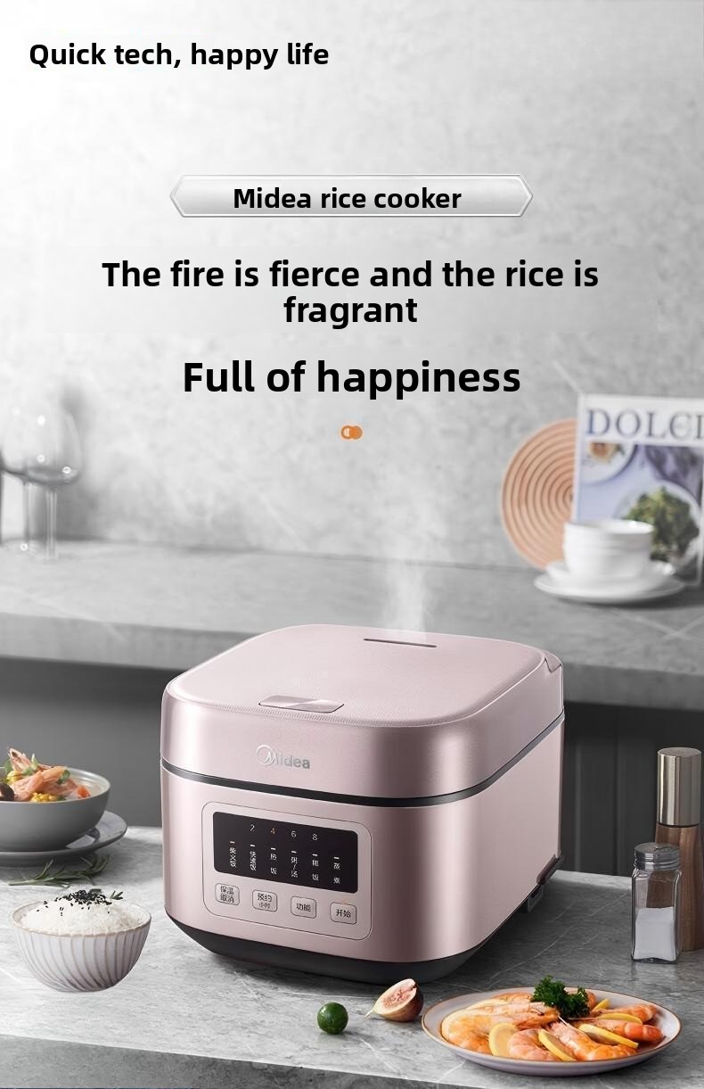 4L Smart Rice Cooker with Time - Baby Food Oil ulasan dan harga