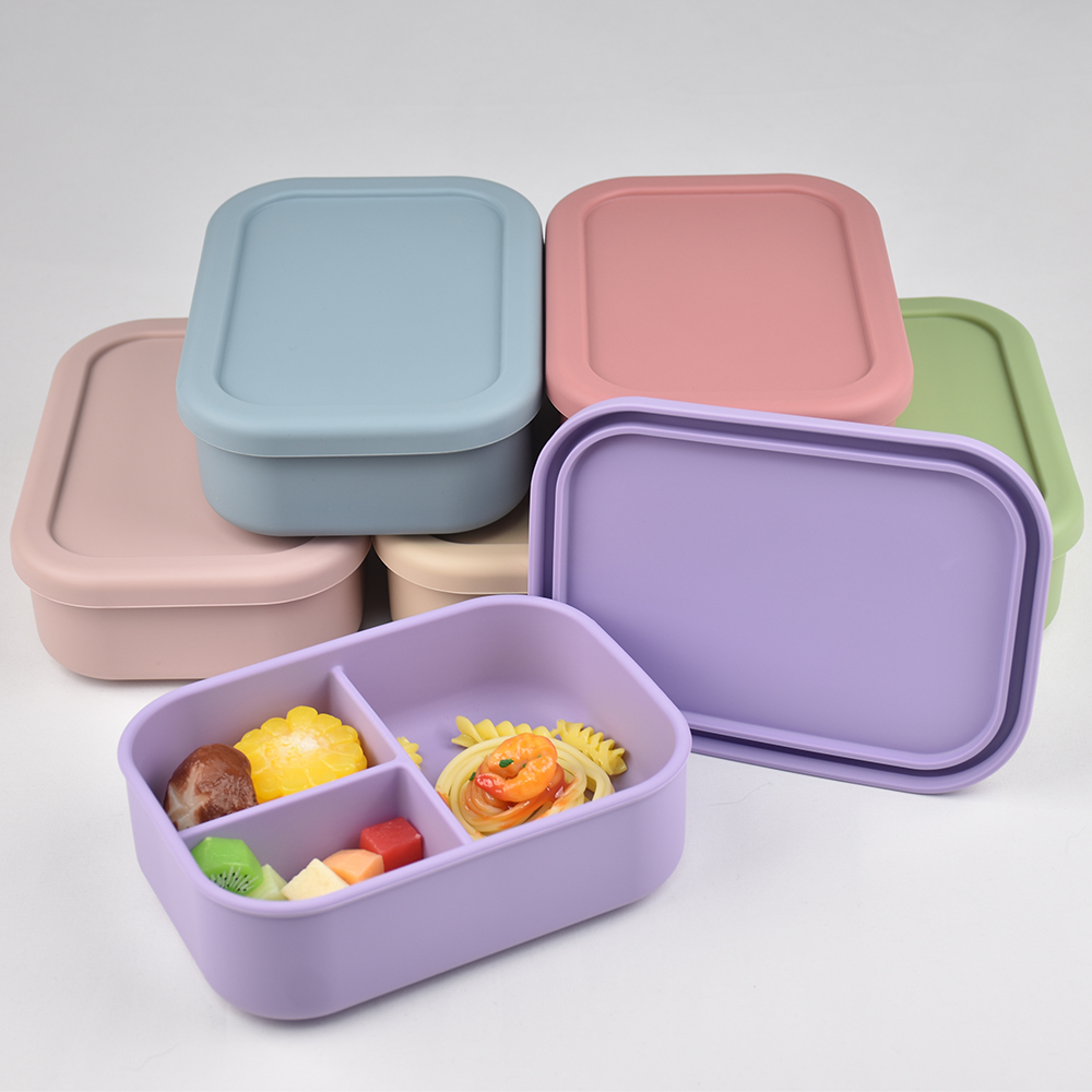 3-Compartment Food Grade Silic - Baby Food Nestle ulasan dan harga