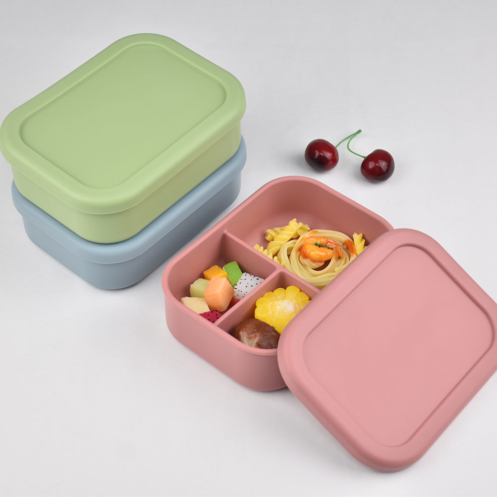 3-Compartment Food Grade Silic - Baby Food Nestle ulasan dan harga