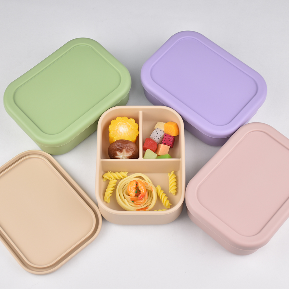 3-Compartment Food Grade Silic - Baby Food Nestle ulasan dan harga
