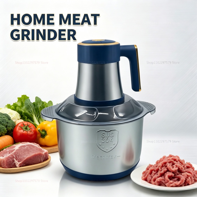 Electric Food Meat Grinder,  3 - Veggie Baby Food ulasan dan harga