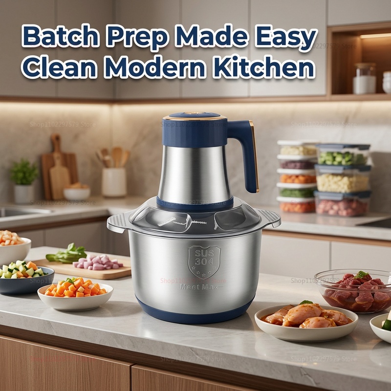 Electric Food Meat Grinder,  3 - Veggie Baby Food ulasan dan harga