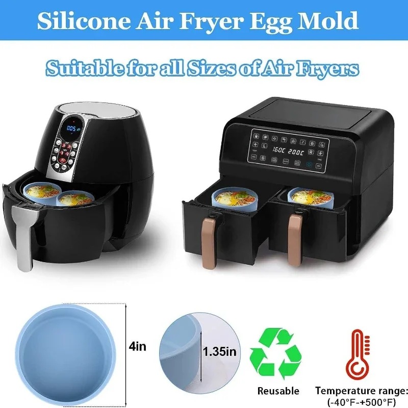 Reusable Silicone Air Fryer Eg - Baby Food Egg ulasan dan harga