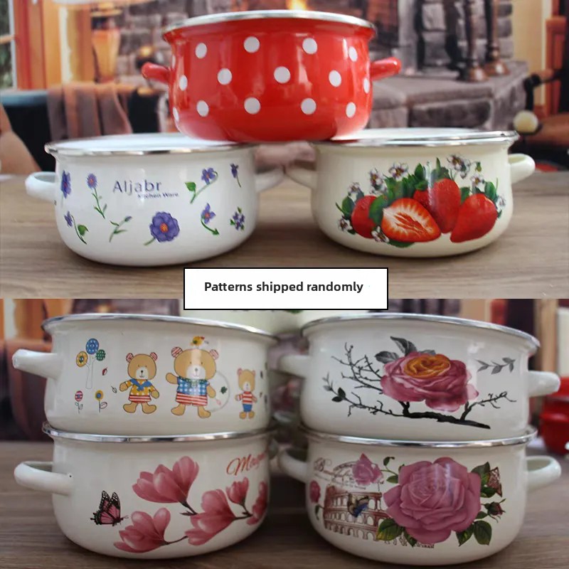 Enamel Pot Baby Food Supplemen - Baby Food Instant ulasan dan harga