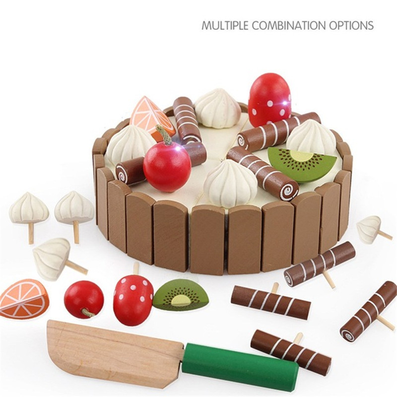 Wooden Children Kitchen Toys P - Baby Food Quantity ulasan dan harga