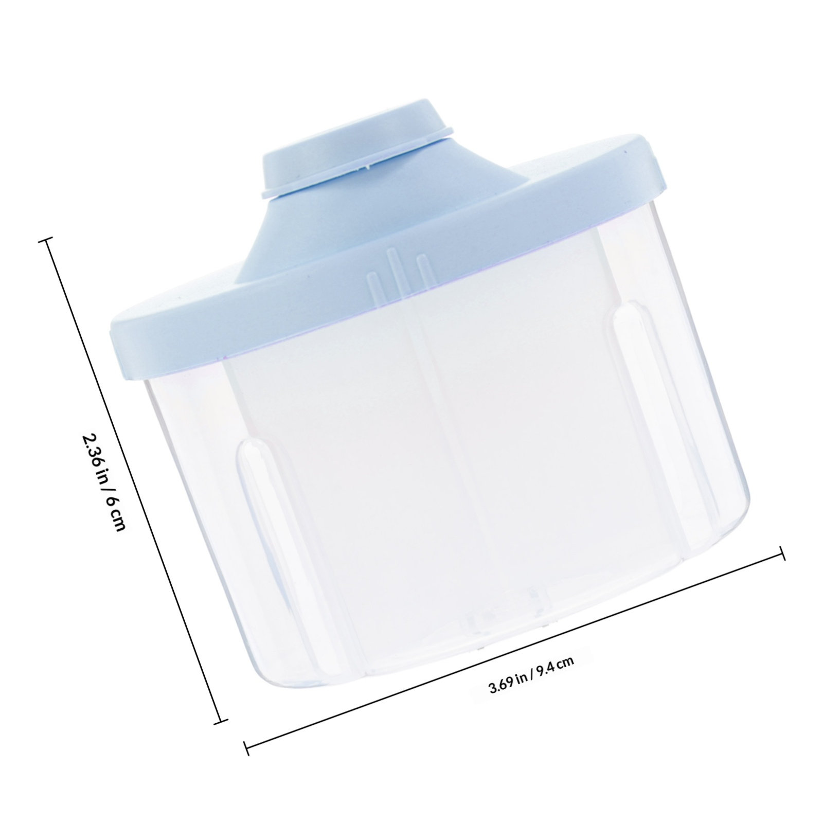 2Pcs Portable Milk Powder Stor - Formula Dispenser Portable ulasan dan harga