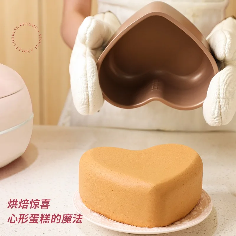 Pink 1.8L 300w Heart-shaped Ri - Baby Food Oil ulasan dan harga