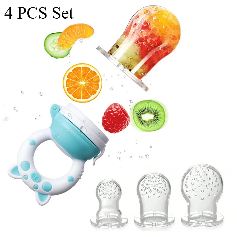 4pcs/set Silicone Fruit & Vege - Baby Food Quantity ulasan dan harga