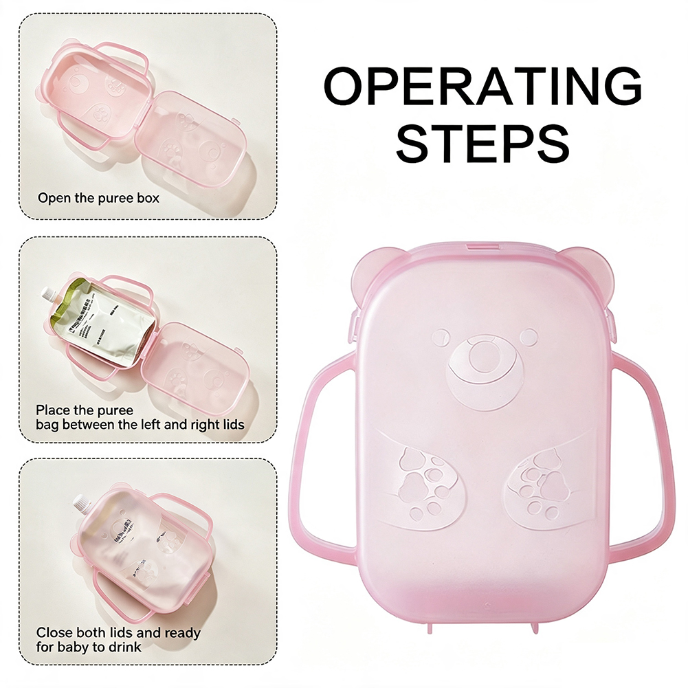 Squeeze Proof Pouch Holder Foo - Baby Food Equipment ulasan dan harga