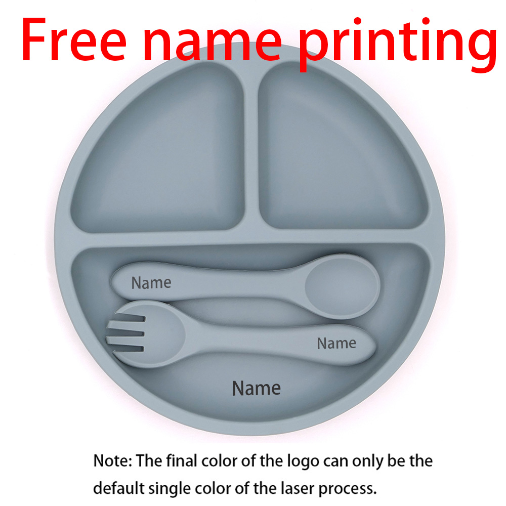Free Name Printing Silicone Ch - Baby Food Utensils ulasan dan harga