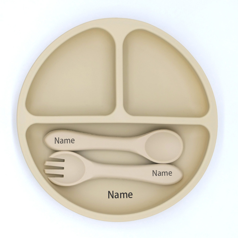 Free Name Printing Silicone Ch - Baby Food Utensils ulasan dan harga