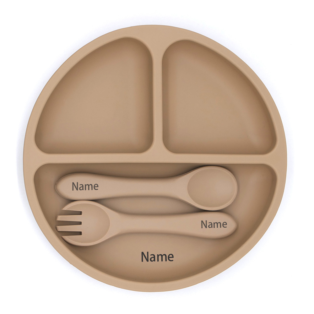 Free Name Printing Silicone Ch - Baby Food Utensils ulasan dan harga