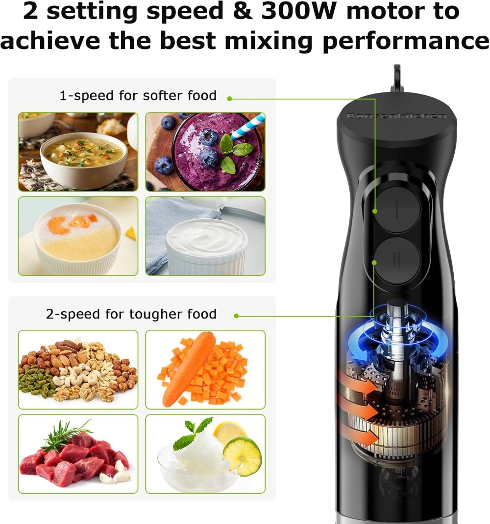 3-in-1 Immersion Blender Handh - Baby Food Egg ulasan dan harga