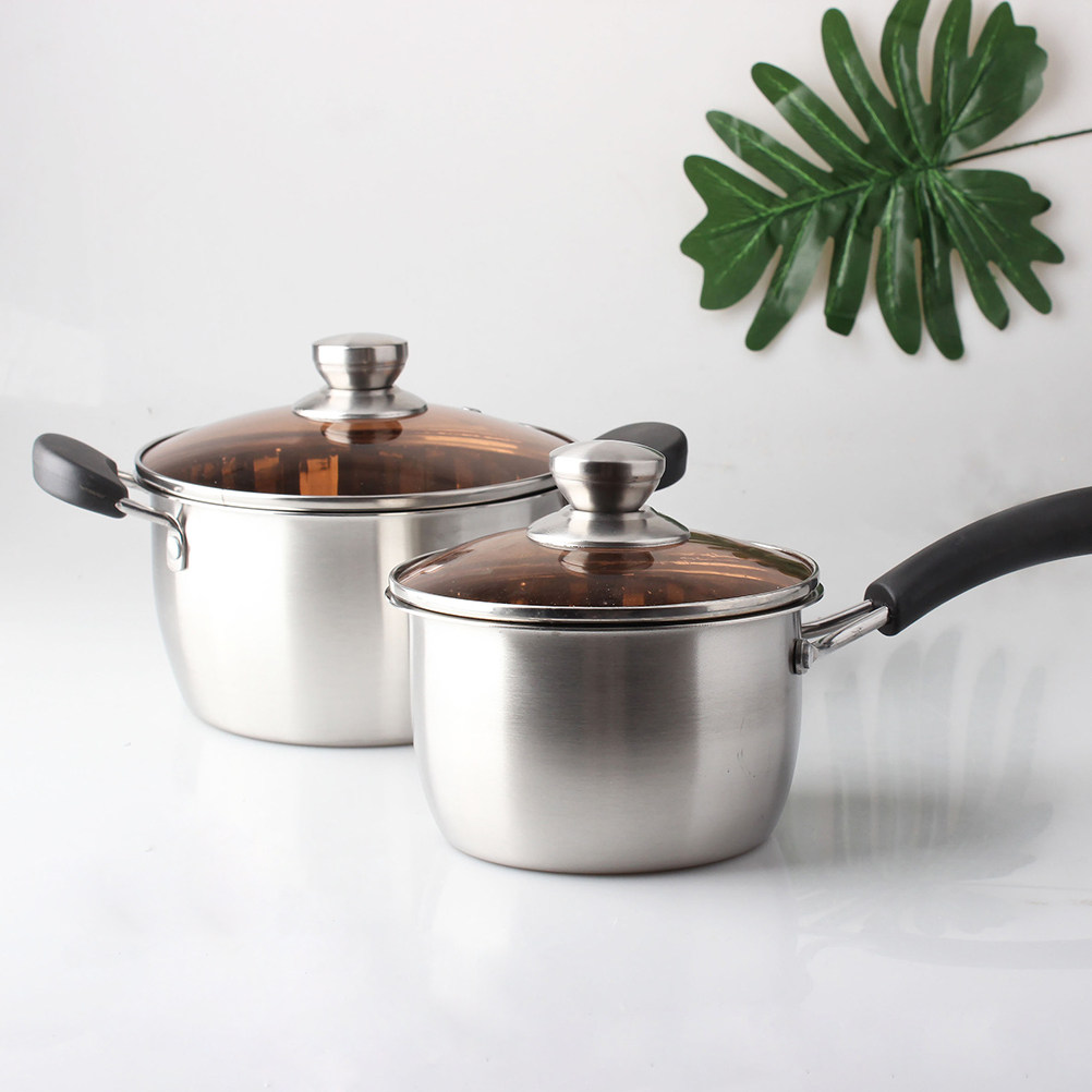 Stainless Steel Thick Soup Pot - Baby Food Instant ulasan dan harga