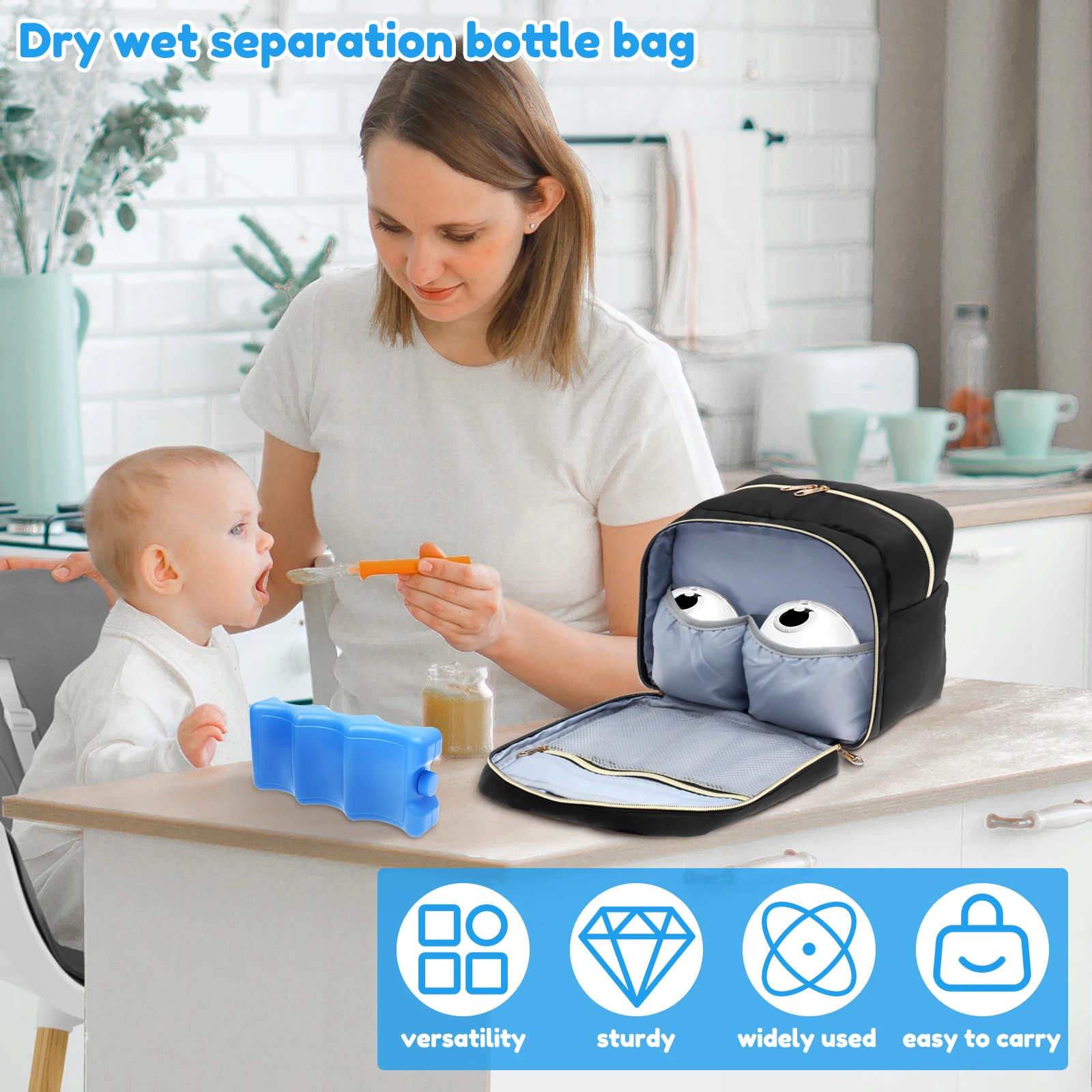 Breast Pump Storage Bag with I - Baby Food Equipment ulasan dan harga