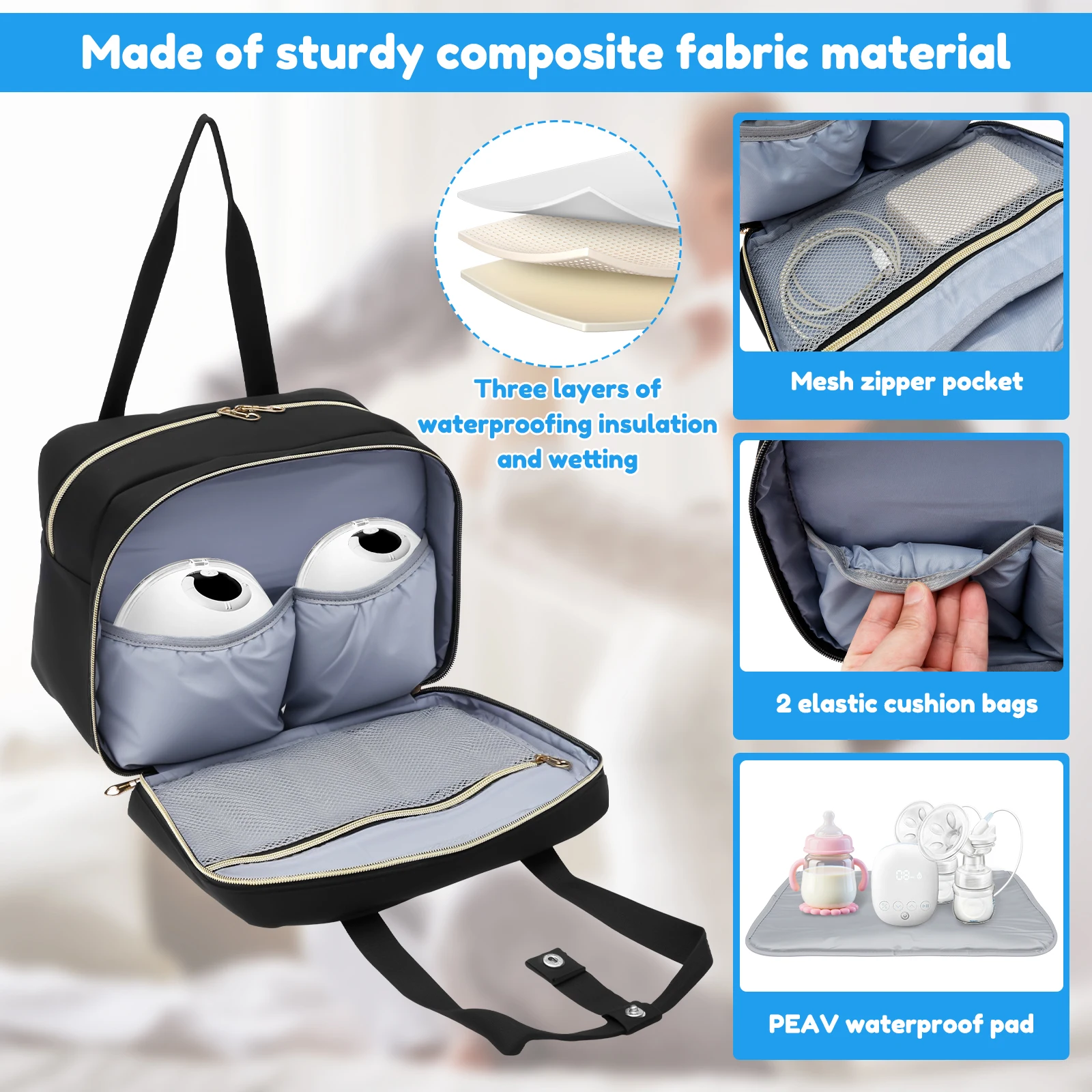 Breast Pump Storage Bag with I - Baby Food Equipment ulasan dan harga