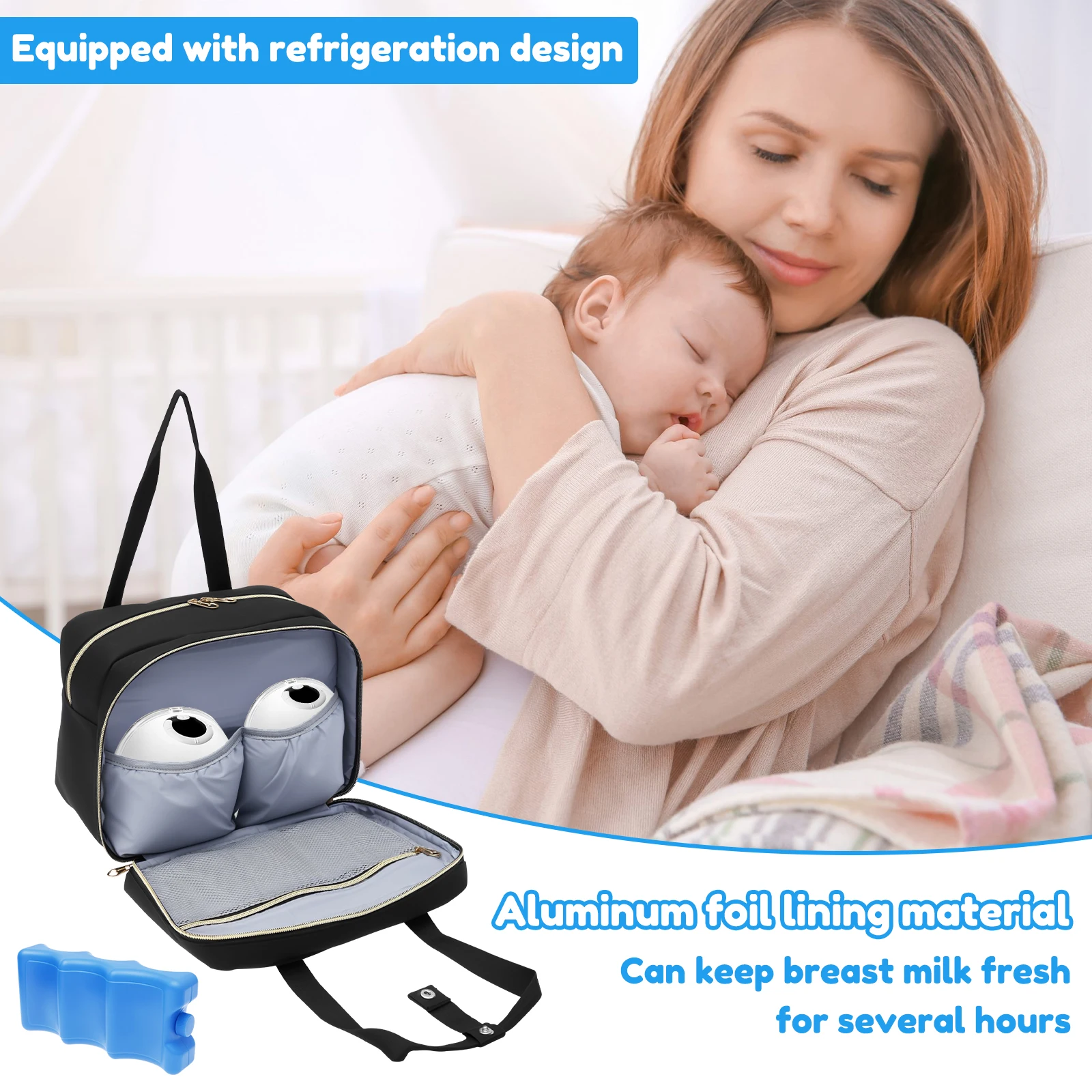 Breast Pump Storage Bag with I - Baby Food Equipment ulasan dan harga