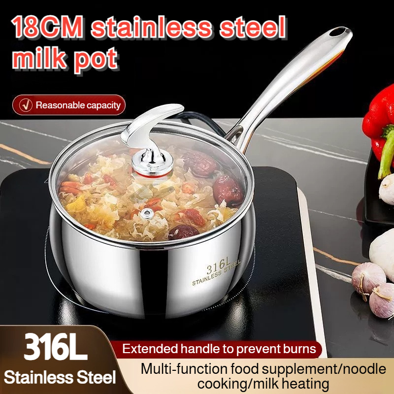 Stainless Steel Small Soup Pot - Baby Food Instant ulasan dan harga