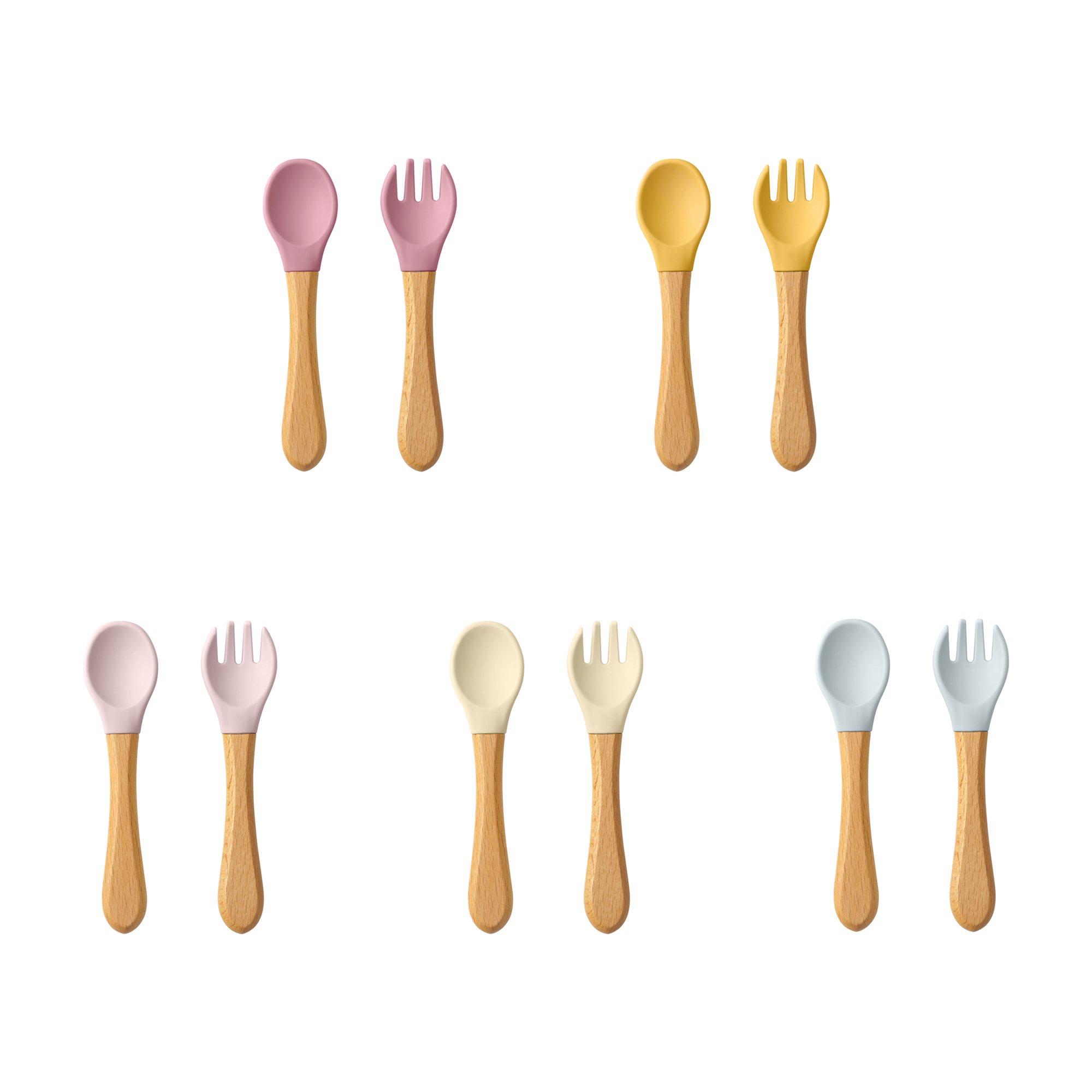 Mamaplan Silicone Baby Spoon F - Baby Food Utensils ulasan dan harga