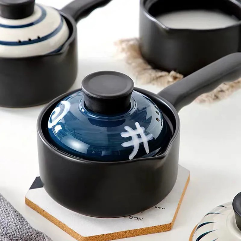 Ceramic Milk Pot Single Handle - Baby Food Instant ulasan dan harga