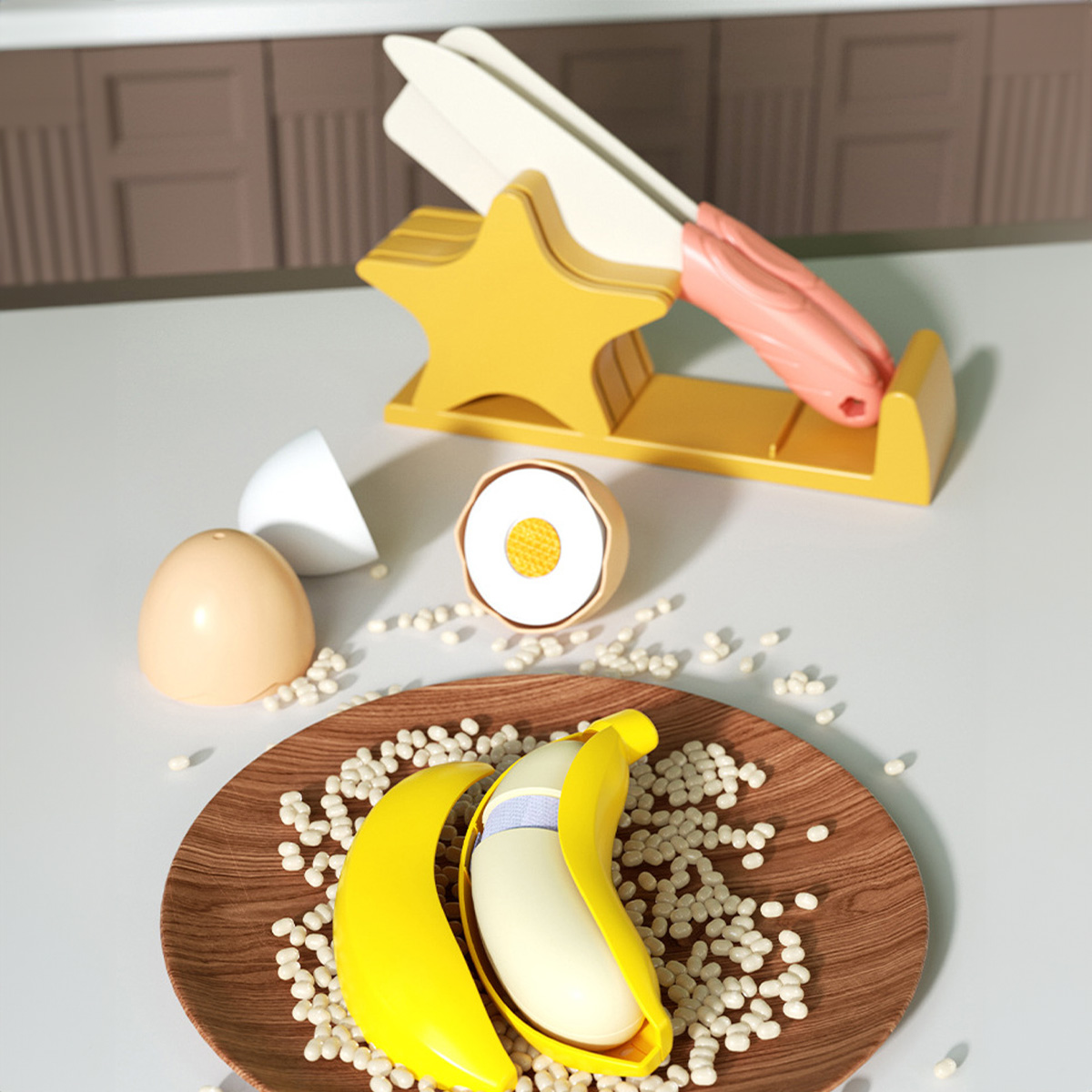 Cutting Play Food Toys Kitchen - Baby Food Quantity ulasan dan harga