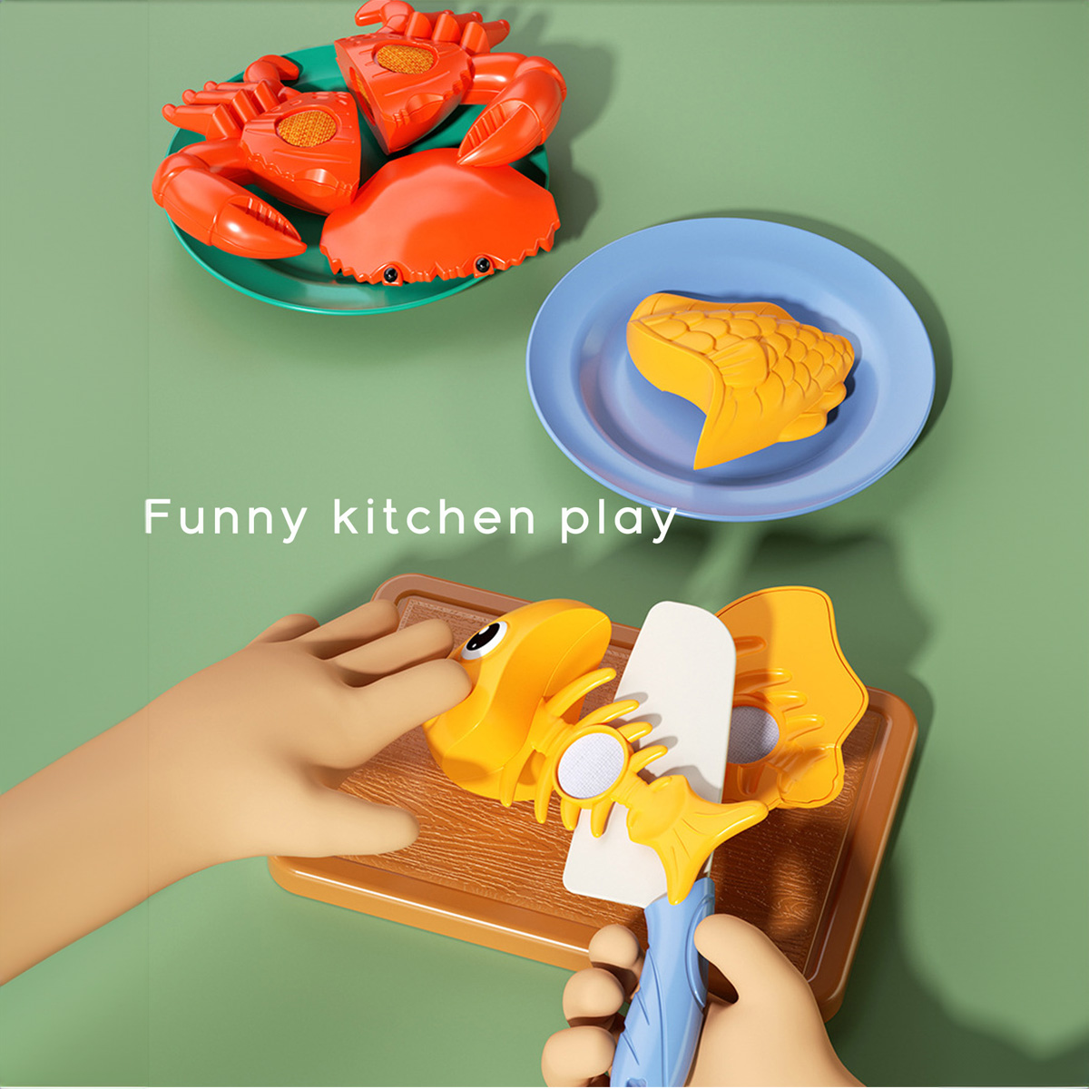 Cutting Play Food Toys Kitchen - Baby Food Quantity ulasan dan harga