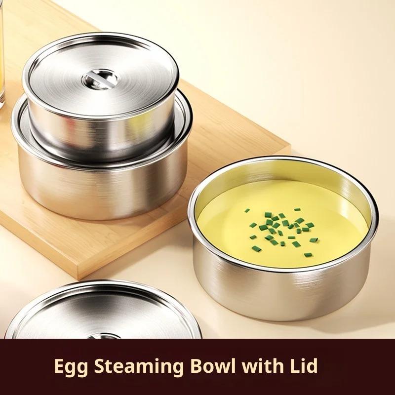 Stainless Steel Steaming Bowl  - Baby Food Egg ulasan dan harga