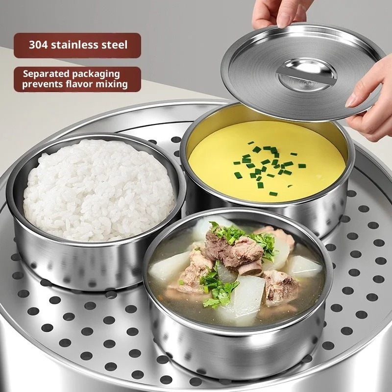 Stainless Steel Steaming Bowl  - Baby Food Egg ulasan dan harga