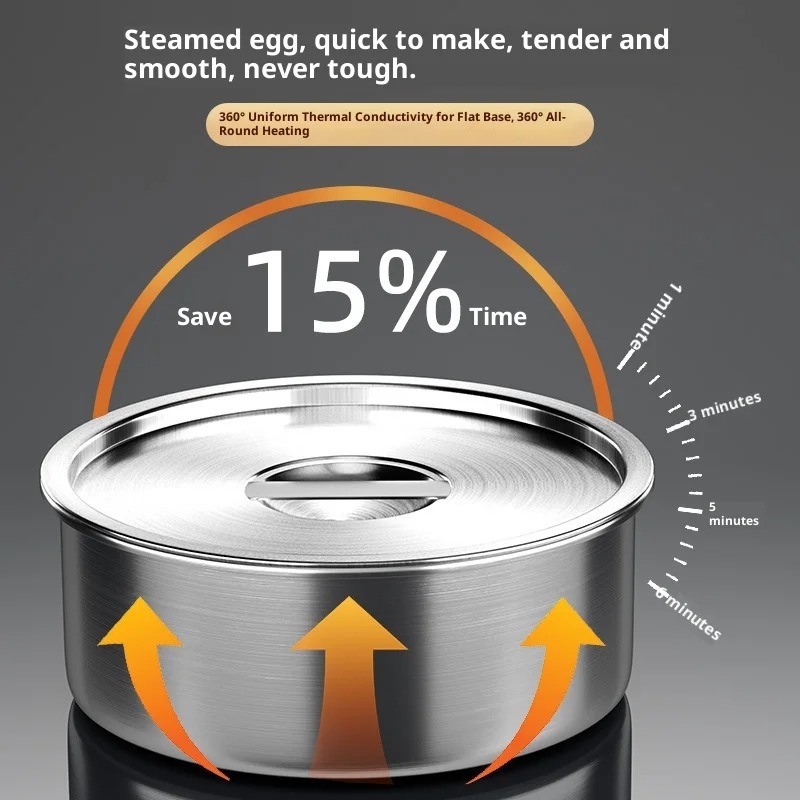 Stainless Steel Steaming Bowl  - Baby Food Egg ulasan dan harga