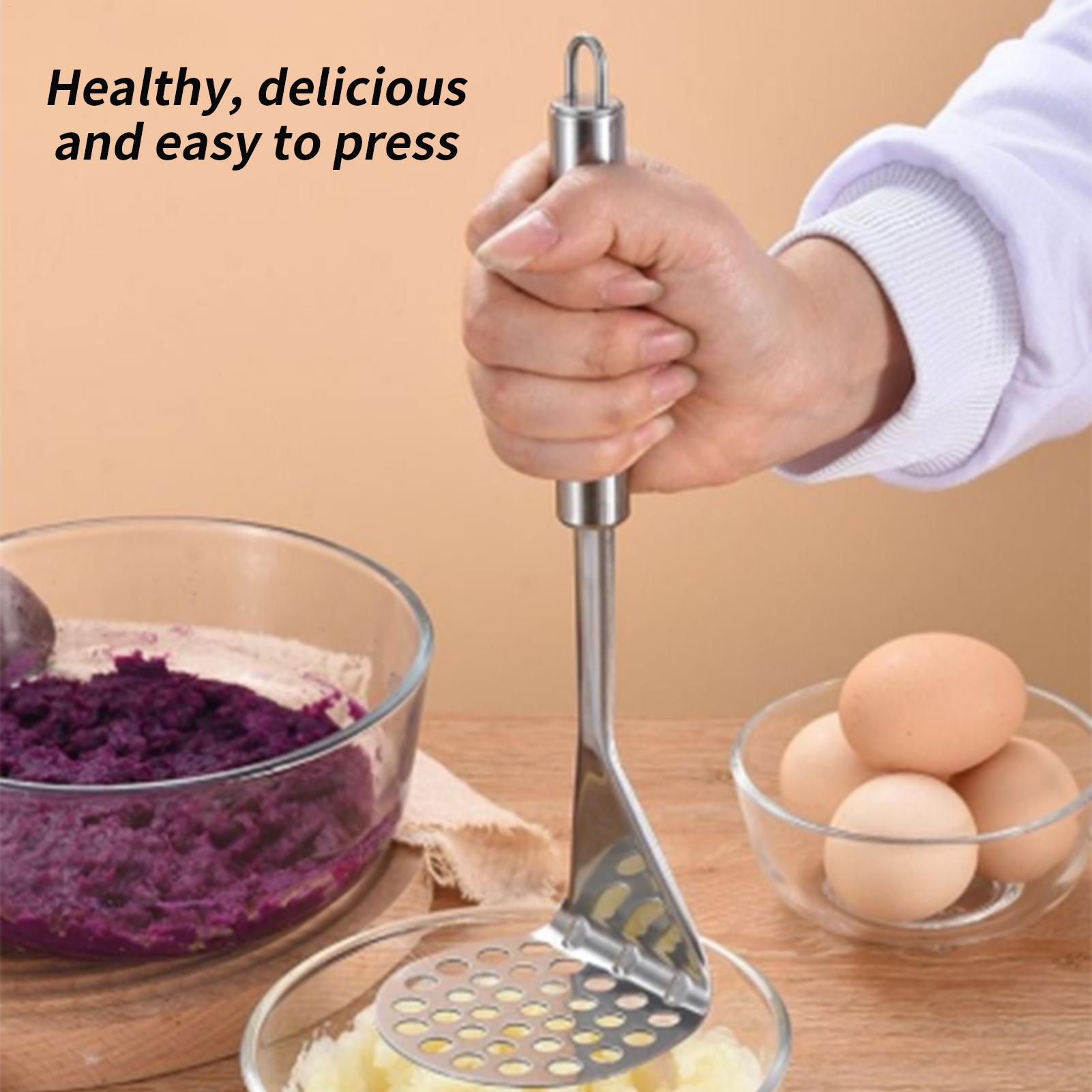 Metal Potato Masher Avocado Sm - Veggie Baby Food ulasan dan harga
