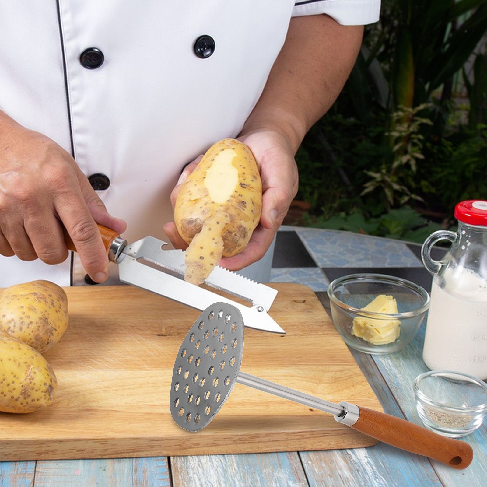 Potato Masher Stainless Steel  - Veggie Baby Food ulasan dan harga