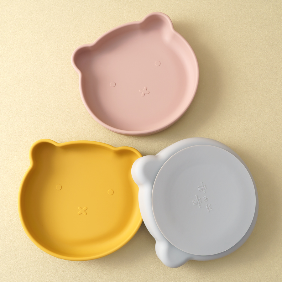 1PC Silicone Baby Dishes Sucti - Baby Food Utensils ulasan dan harga