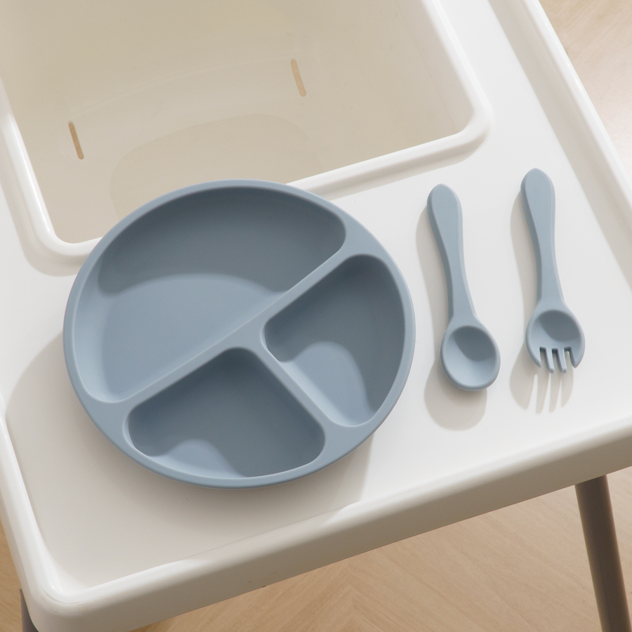 3PCS Children's Tableware Set  - Baby Food Quantity ulasan dan harga