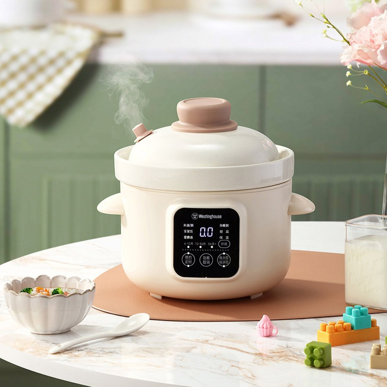 Electric stew pot, micro-press - Baby Food Oil ulasan dan harga