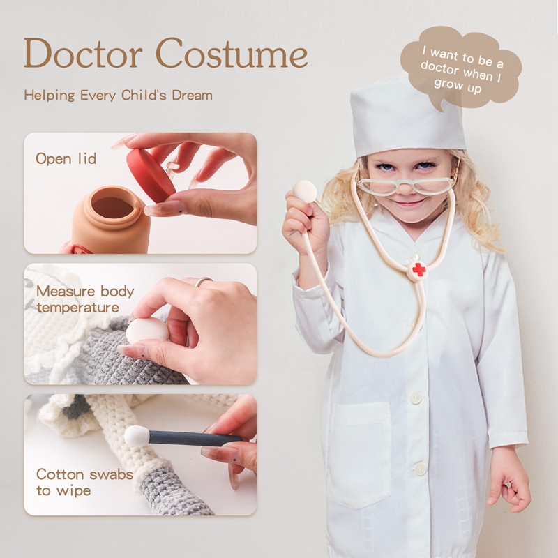 Doctor Toys Pretend Silicone P - Baby Food Quantity ulasan dan harga