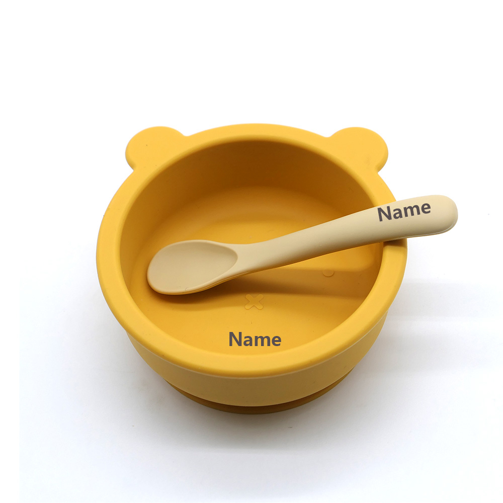 Kids' Tableware Set Bowl Spoon - Baby Food Kit ulasan dan harga