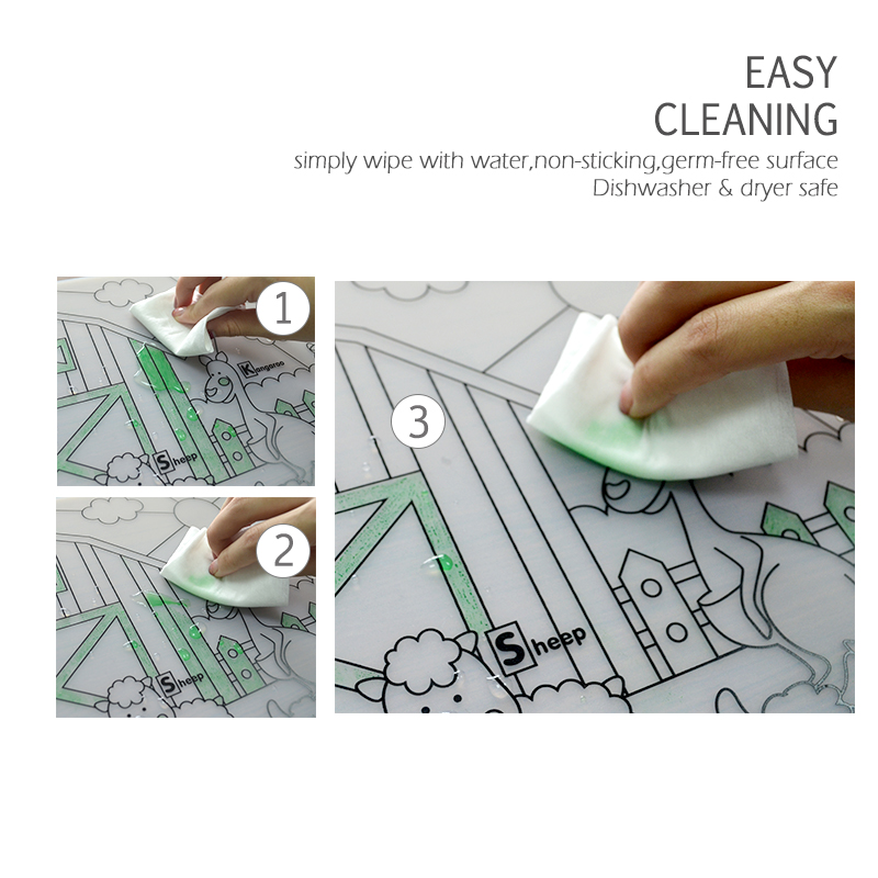 Silicone Baby Placemat 1pc Bab - Baby Food Utensils ulasan dan harga
