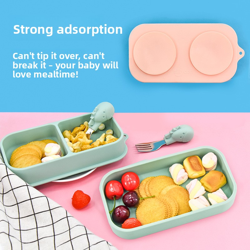 Food Grade Silicone Suction Bo - Baby Food For Travelling ulasan dan harga