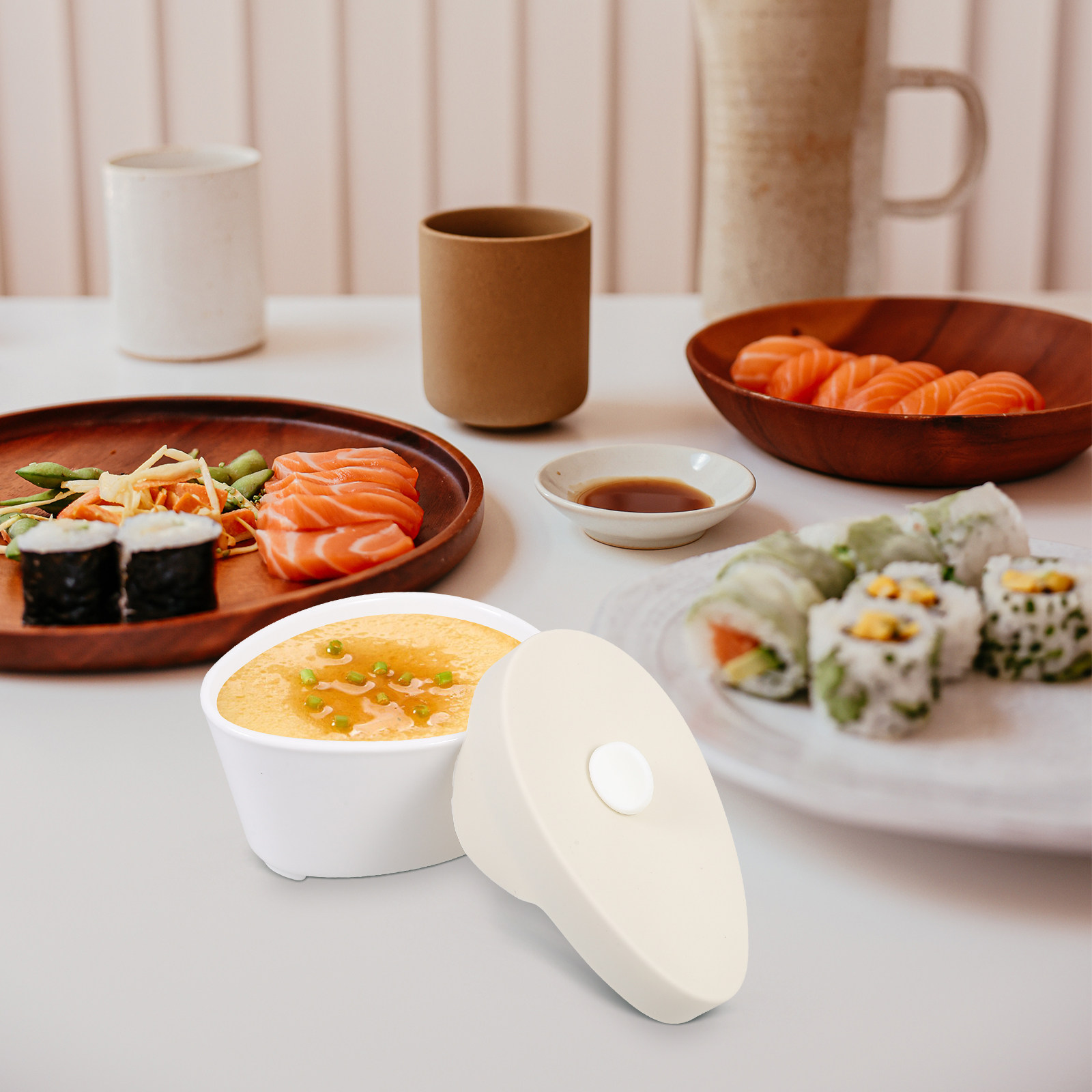 Ceramic Stew Pot Soup Bowl Bab - Baby Food Egg ulasan dan harga