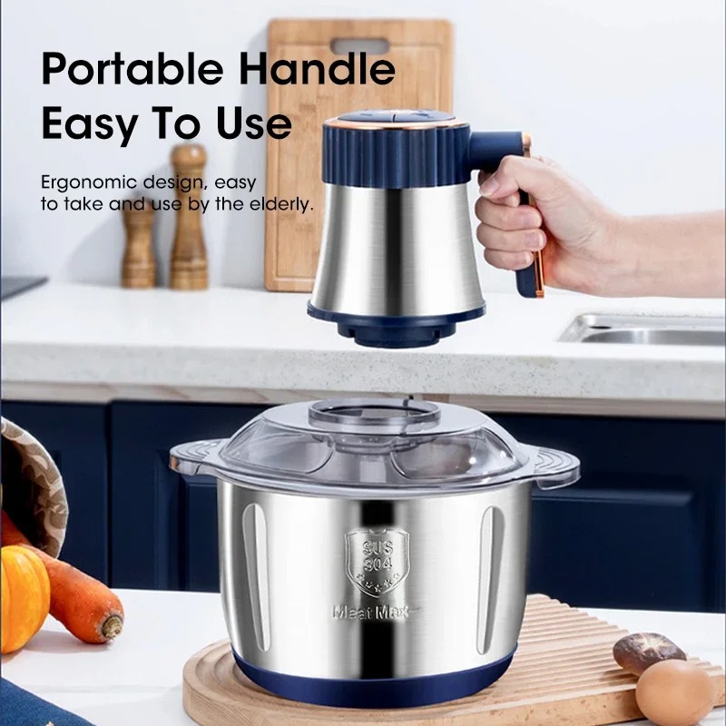 5L Electric Meat Grinder Large - Baby Food Maker ulasan dan harga