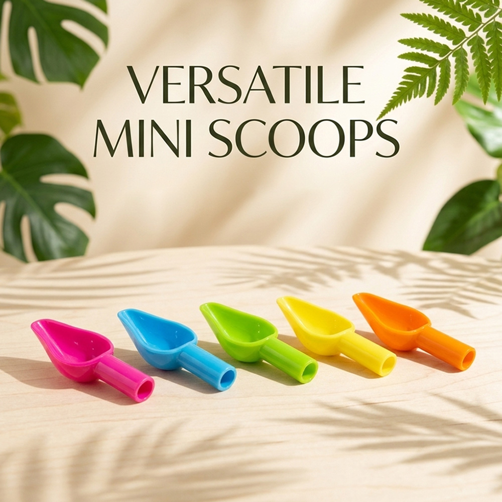 Mini Colorful Plastic Feeding  - Baby Food Utensils ulasan dan harga