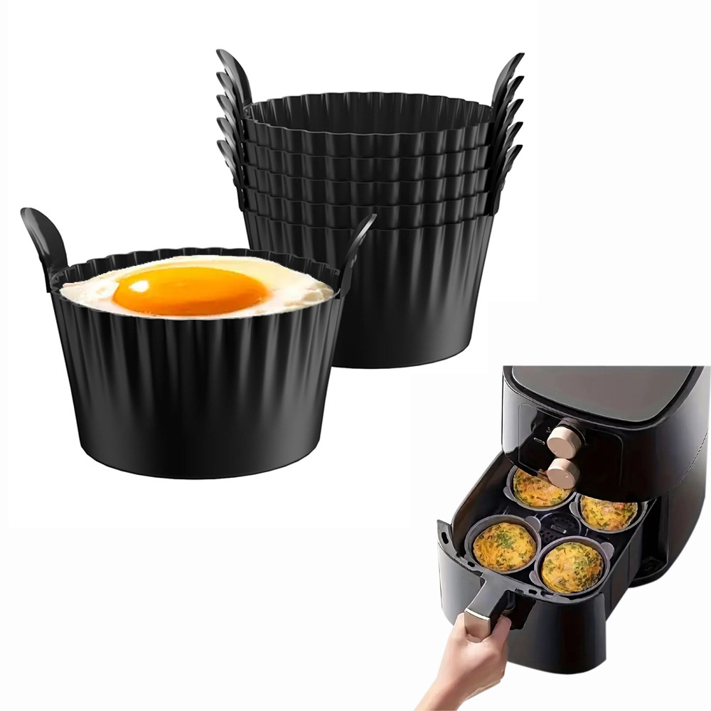 4Pcs Air Fryer Egg Poacher Foo - Baby Food Egg ulasan dan harga