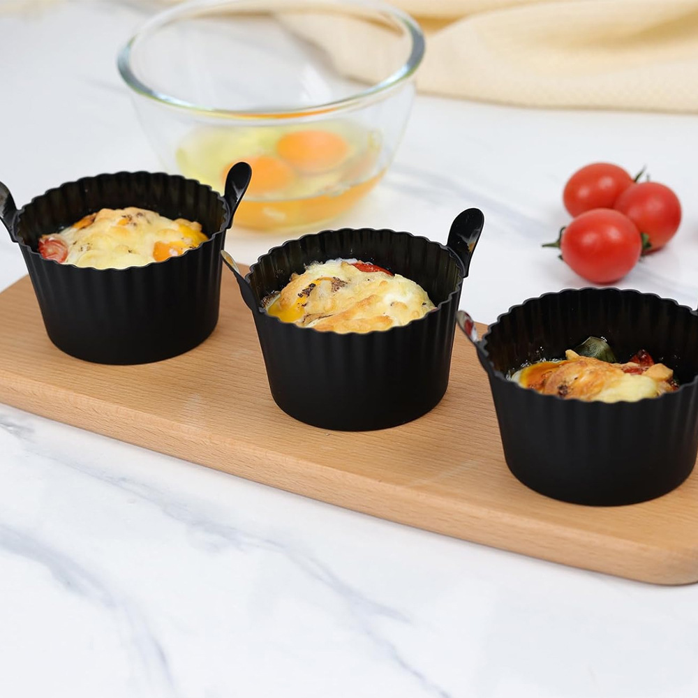 4Pcs Air Fryer Egg Poacher Foo - Baby Food Egg ulasan dan harga