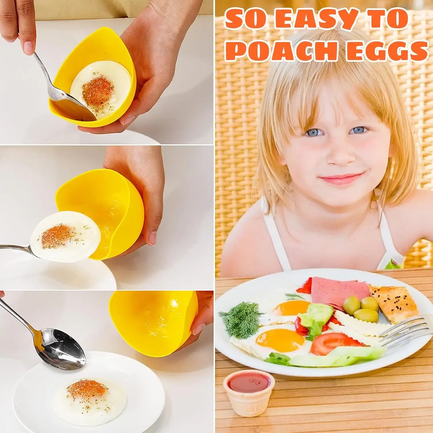 Silicone Egg Liquid Boiling Cu - Baby Food Egg ulasan dan harga