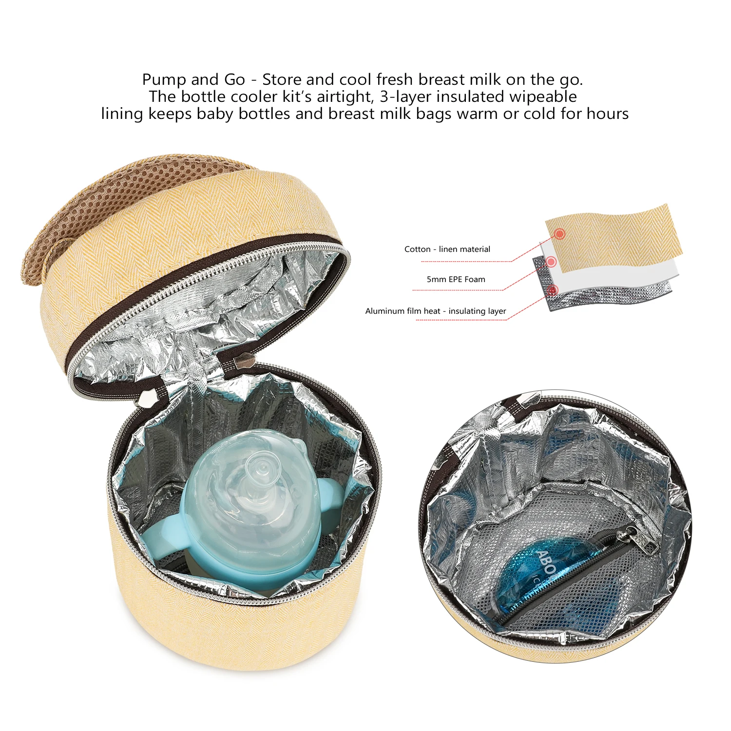 Bottle bag waterproof constant - Baby Food Equipment ulasan dan harga
