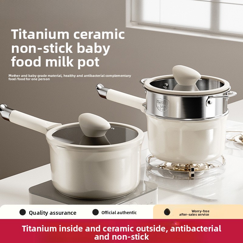Titanium ceramic small milk po - Baby Food Instant ulasan dan harga